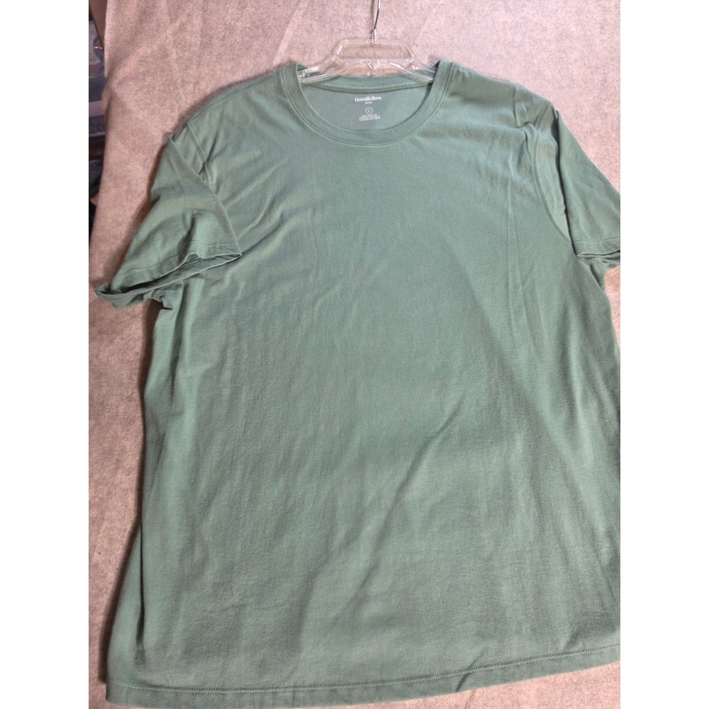 Goodfellow & Co Every Wear Tee Mens XL Sage Green Short Sleeve Crew Neck T-Shirt